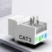 Nhân Wall plate chuẩn Cat3 Ampcom AMCAT3004