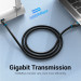 Cáp mạng CAT6 UTP đầu đúc dài 30m Vention Model:IBBBT
