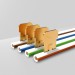 Cáp mạng đúc sẵn AMPCOM Cat 6 UTP (0,5m - 5m)