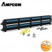 Patch Panel cao cấp 2U-48 Port, Cat 6 AMPCOM 
