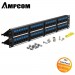 Patch Panel cao cấp 2U-48 Port, Cat 5/5e AMPCOM