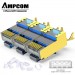 Hạt mạng AMPCOM RJ45 Connector Plug-Cat7 STP 50U (30c/túi) - AMCAT7BGP30(BU)